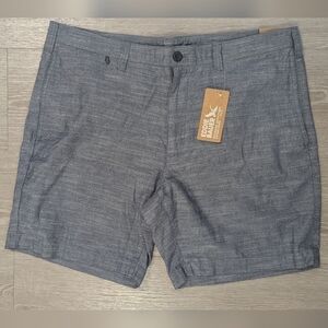 Men's Eddie Bauer Mr Camano Shorts Medindgo Blue Size 36 NWT!